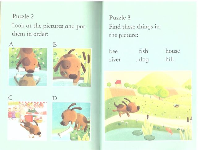Retelling is summarizing: First, after, at the end. Prepositions & here / there.